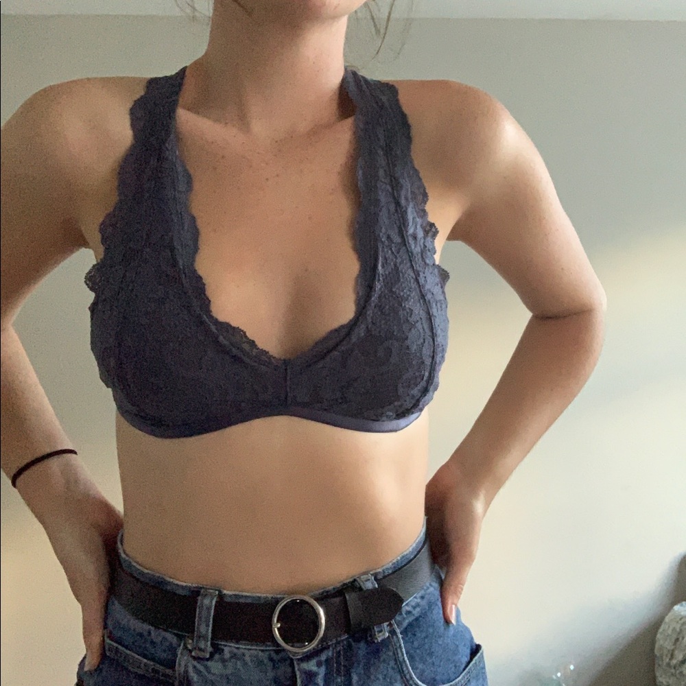 Lacey Blue Bralette